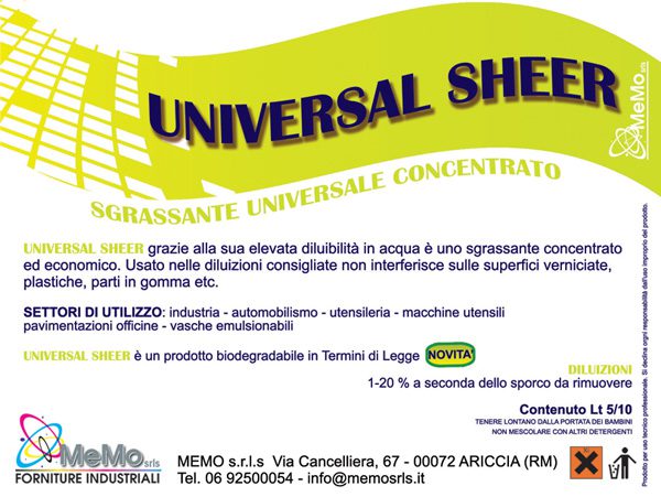universal sheer
