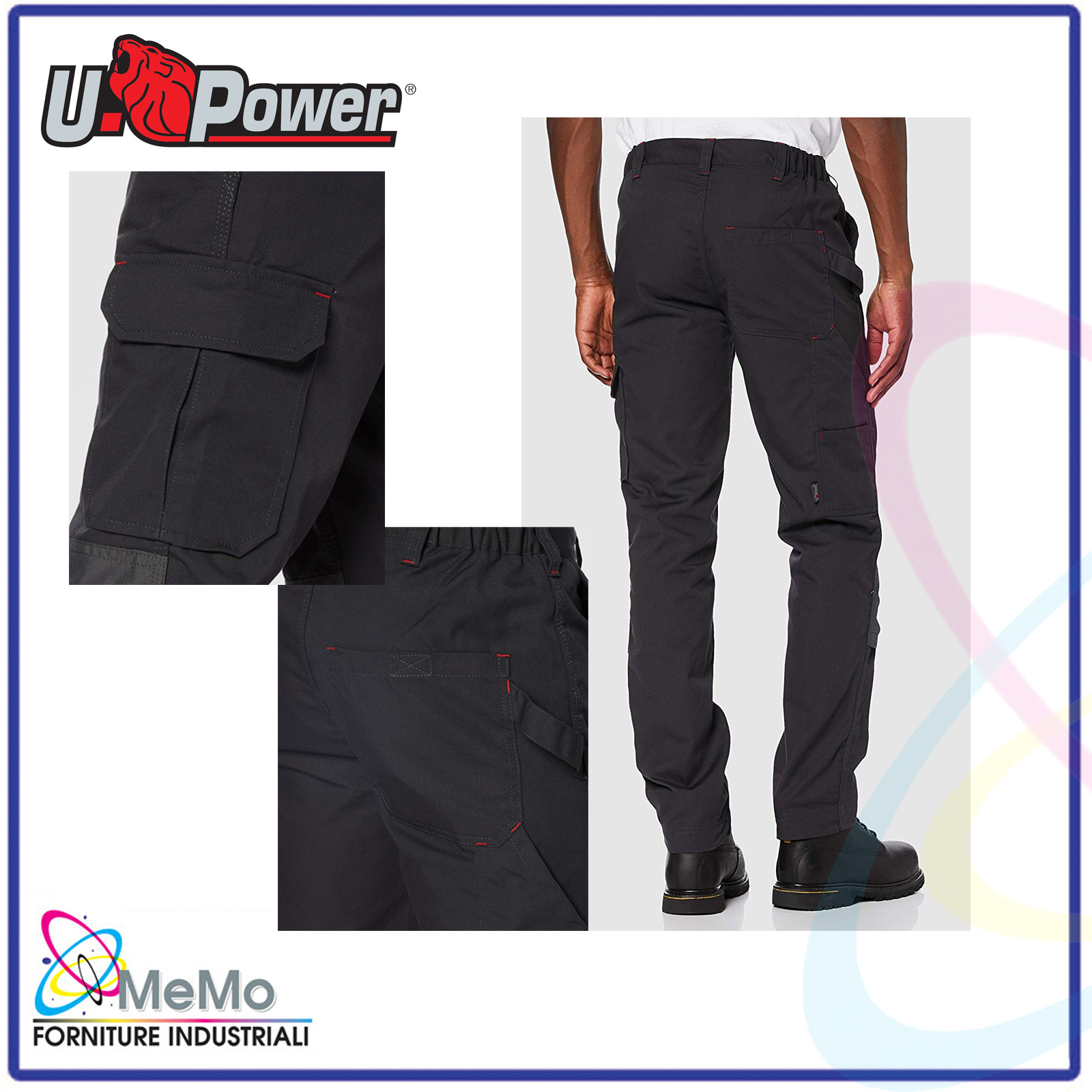 U POWER Alfa Tuta da Lavoro Uomo