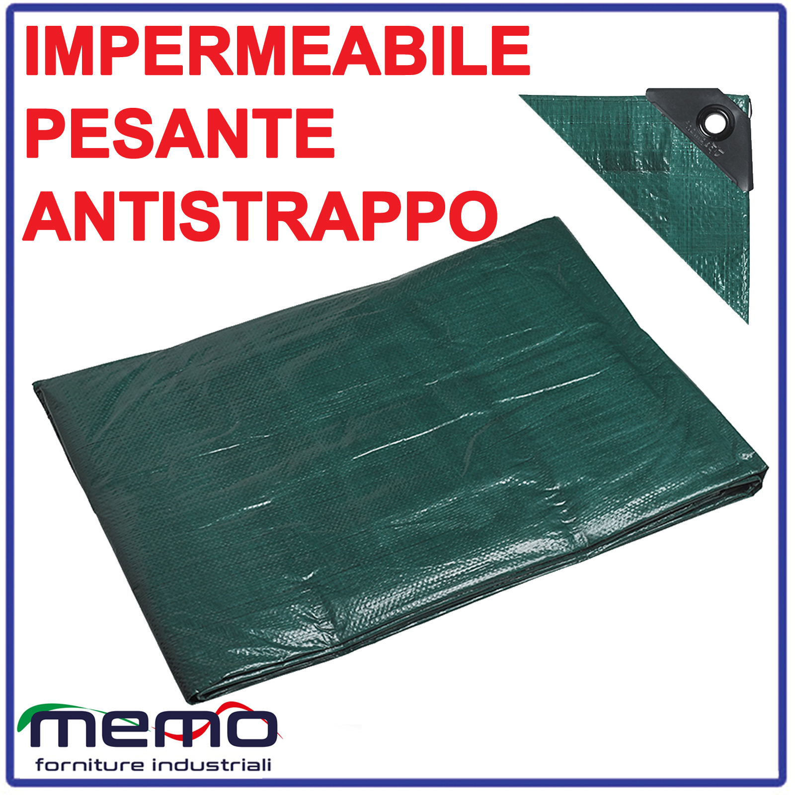 telone telo occhiellato pesante impermabile abiti da lavoro forniture industriali ariccia roma